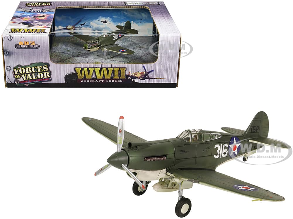 Curtiss P-40B HAWK 81A-2 (P-8127) Aircraft Fighter "47th Pursuit Squadron (15th Pursuit Group) Serial  316/15P Hawaiian Islands Pearl Habor" (7 Decem