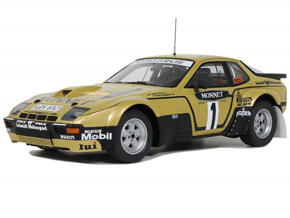 Porsche 924 Carrera GT 1 Walter Rohrl - Christian Geistdorfer Winner "Gr.4 ADAC Rallye Hessen" (1981) Limited Edition to 2000 pieces Worldwide 1/18 M