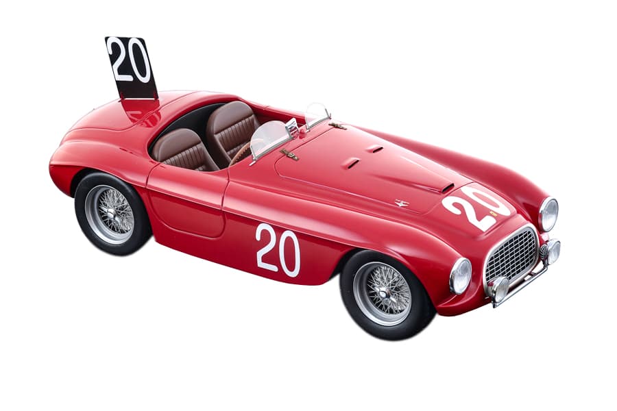 Ferrari 166MM 20 Luigi Chinetti/ Jean Lucas Winners Spa 24 Hours 1949 Limited Edition to 90 pieces Worldwide "Mythos Series" 1/18 Model Car by Tecnom