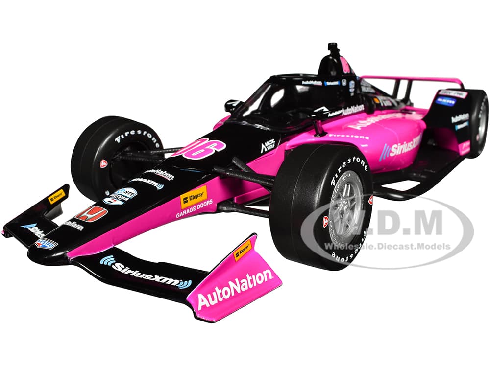 Dallara IndyCar 06 Helio Castroneves "AutoNation - SiriusXM" Meyer Shank Racing "NTT IndyCar Series" (2023) 1/18 Diecast Model Car by Greenlight