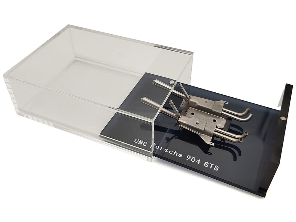 Megaphone Exhaust for Porsche 904 Carrera GTS with Display Case 1/18 Diecast Model by CMC