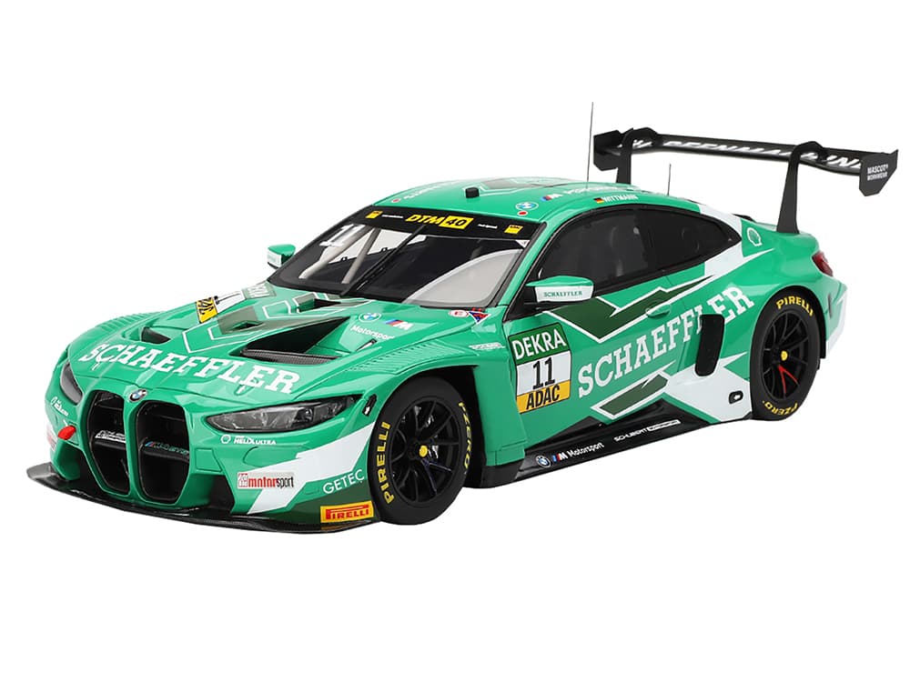 BMW M4 GT3 11 Marco Wittmann "Schubert Motorsport" "Deutsche Tourenwagen Masters" (2024) 1/18 Model Car by Top Speed