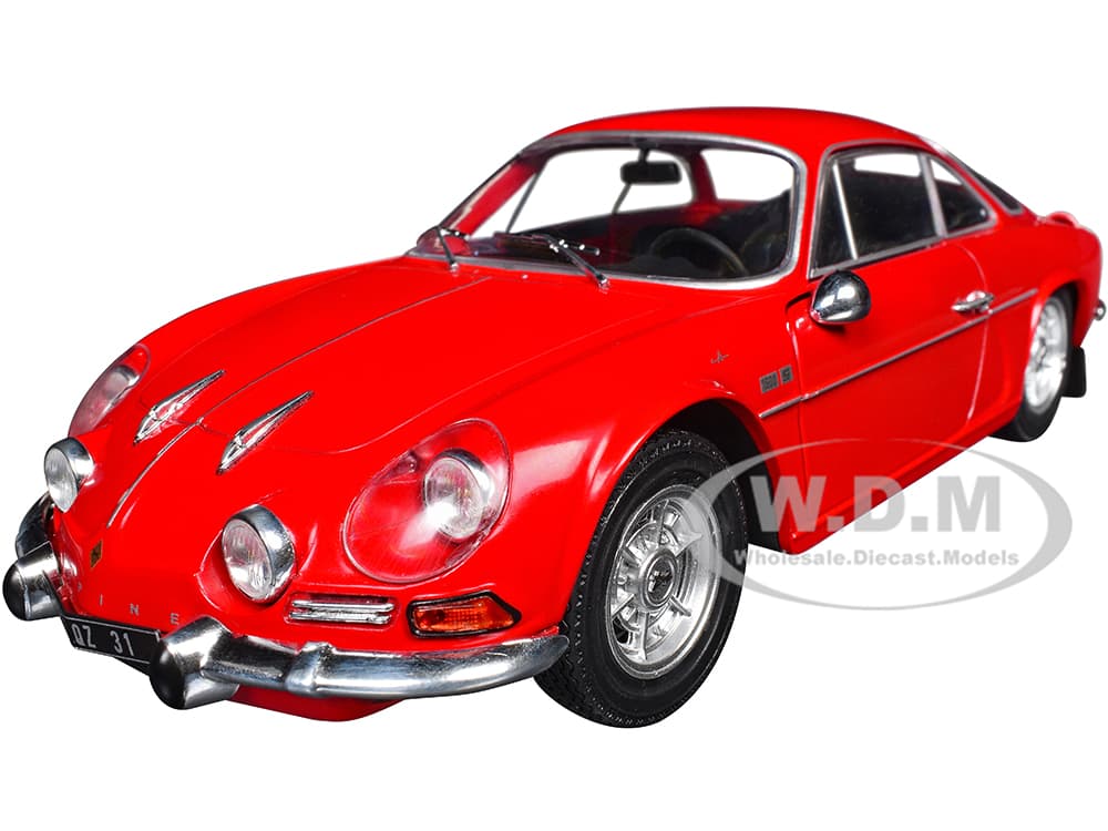 1969 Alpine A110 1600S Rouge Vif Red 1/18 Diecast Model Car by Solido