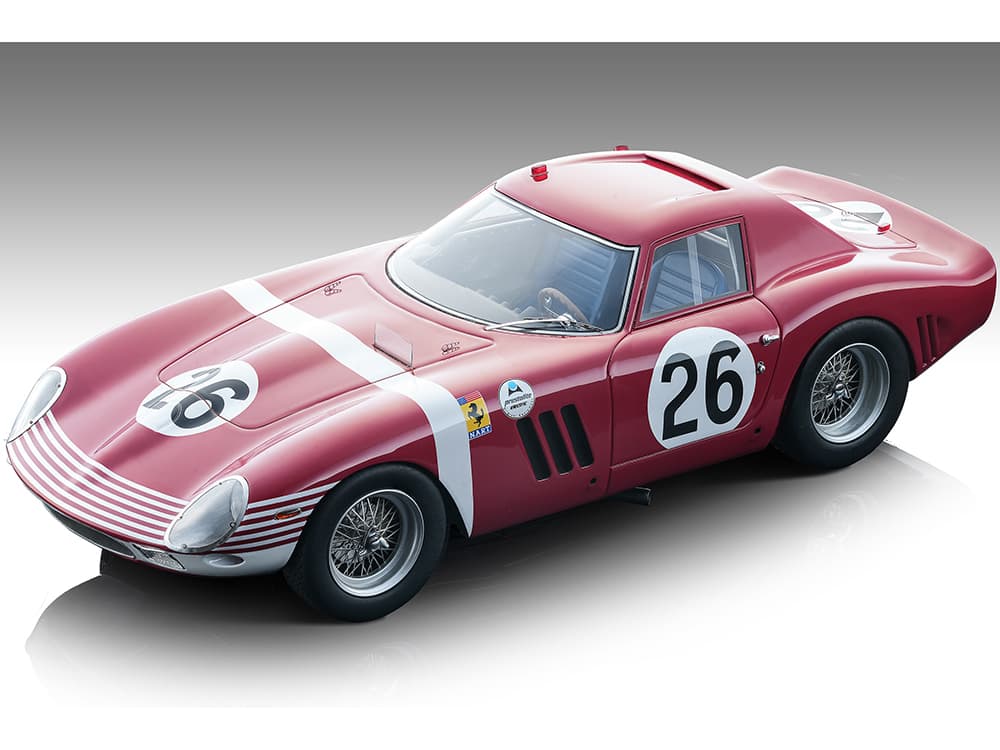 Ferrari 250 GTO 26 Pedro Rodriguez - Nino Vaccarella "12 Hours of Reims" (1964) "Mythos Series" Limited Edition to 60 pieces Worldwide 1/18 Model Car
