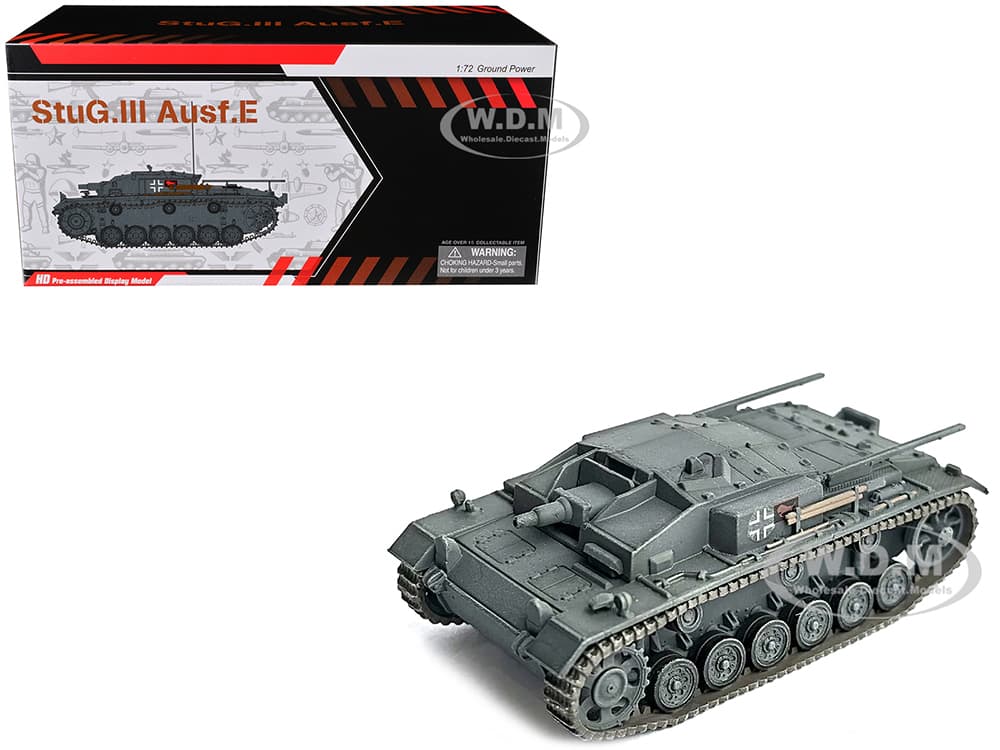 Germany StuG. III Ausf.E Tank "StuG.Abt. 191 Klin Russia" (1941) German Army "NEO Dragon Armor" Series 1/72 Plastic Model by Dragon Models
