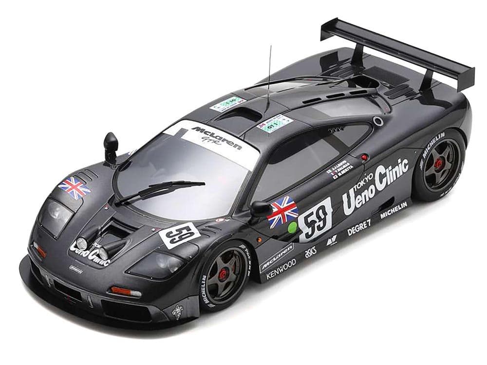 McLaren F1 GTR 59 Yannick Dalmas - Masanori Sekiya - JJ Lehto "Kokusai Kaihatsu Racing" Winner "24 Hours of Le Mans" (1995) with Acrylic Display Case