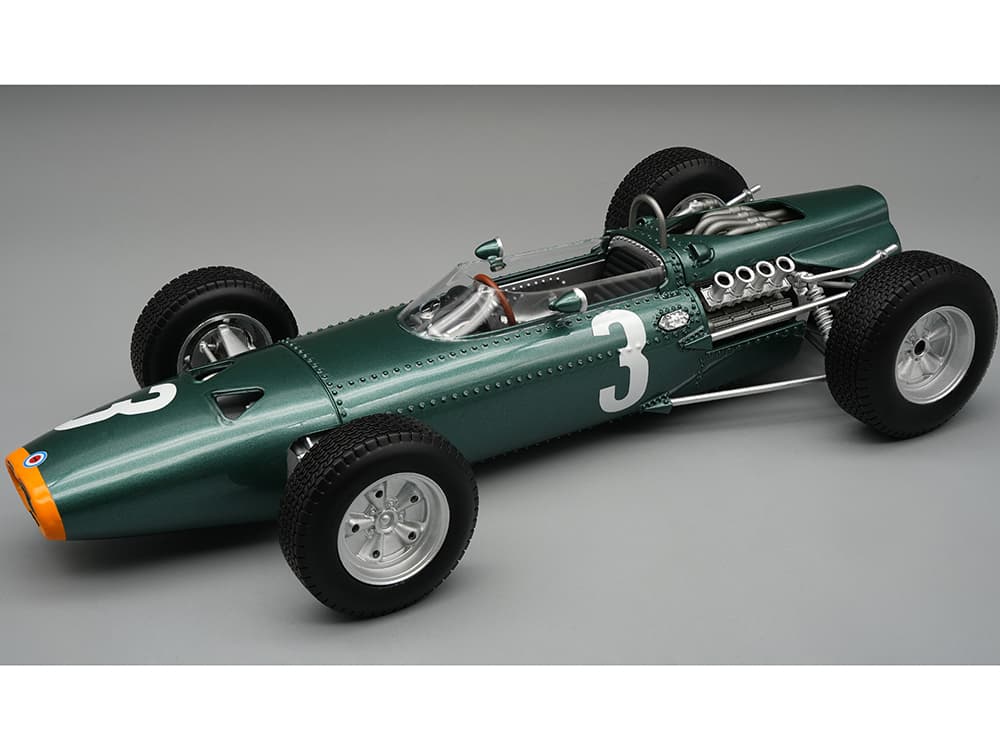 BRM P261 3 Graham Hill Winner Formula One F1 "Monaco GP" (1965) "Mythos Series" Limited Edition to 70 pieces Worldwide 1/18 Model Car by Tecnomodel