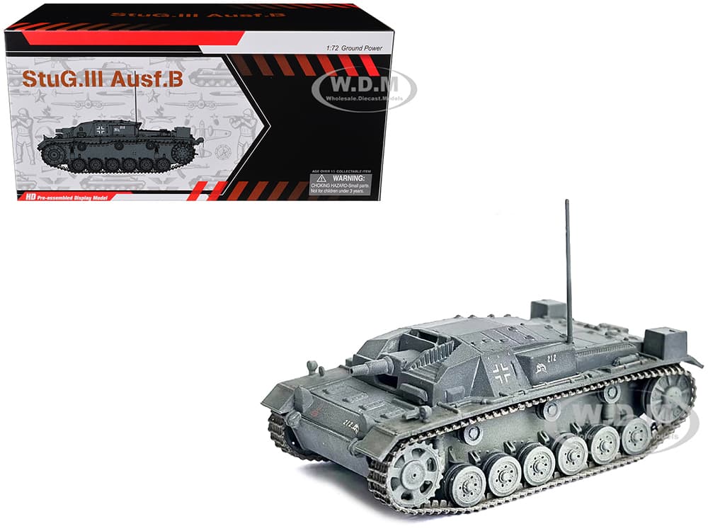 Germany StuG. III Ausf.B Tank "StuG.Abt. 226 Eastern Front" (1941) German Army "NEO Dragon Armor" Series 1/72 Plastic Model by Dragon Models