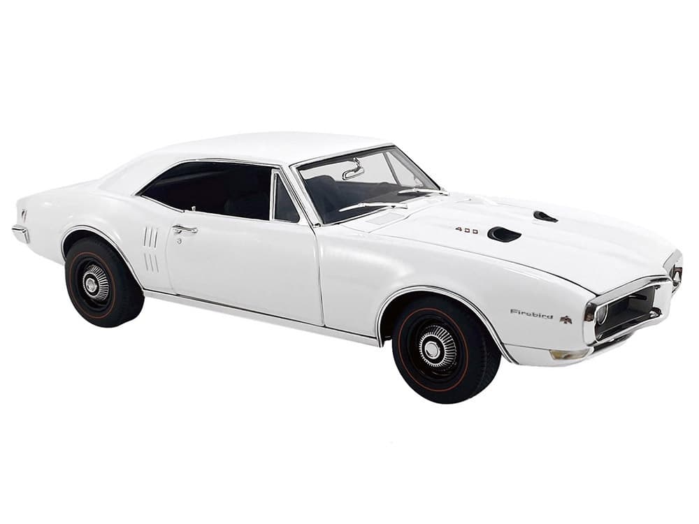 1968 Pontiac Firebird "First Ram Air II" White Limited Edition to 400 pieces Worldwide 1/18 Diecast Model Car by ACME