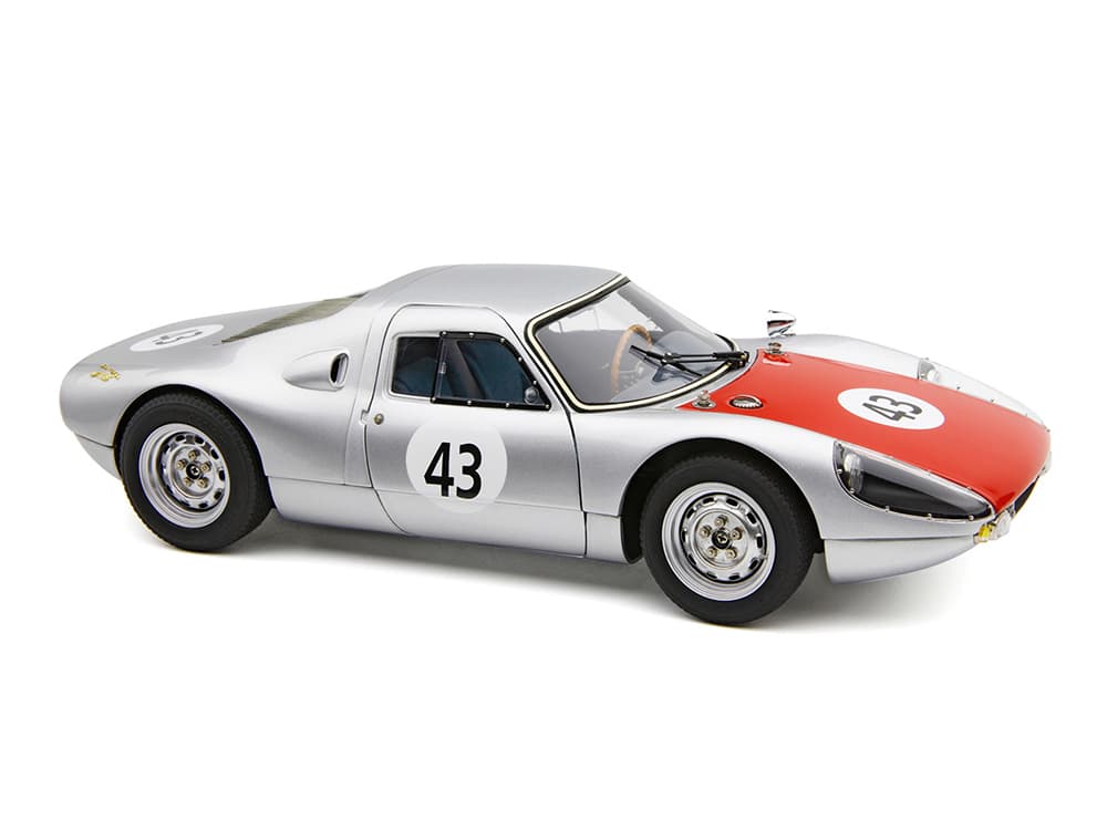 Porsche 904 Carrera GTS 43 Leon Dernier "500 km Spa" (1965) Limited Edition to 1500 pieces Worldwide 1/18 Diecast Model Car by CMC