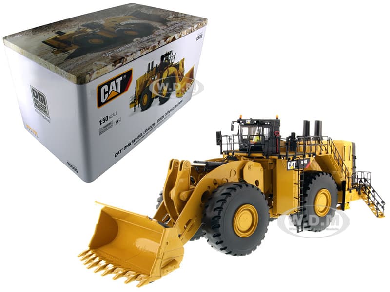 CAT Caterpillar 994K Wheel Loader with Rock Bucket and Operator "High Line Series" 1/50 Diecast Model  by Diecast Masters