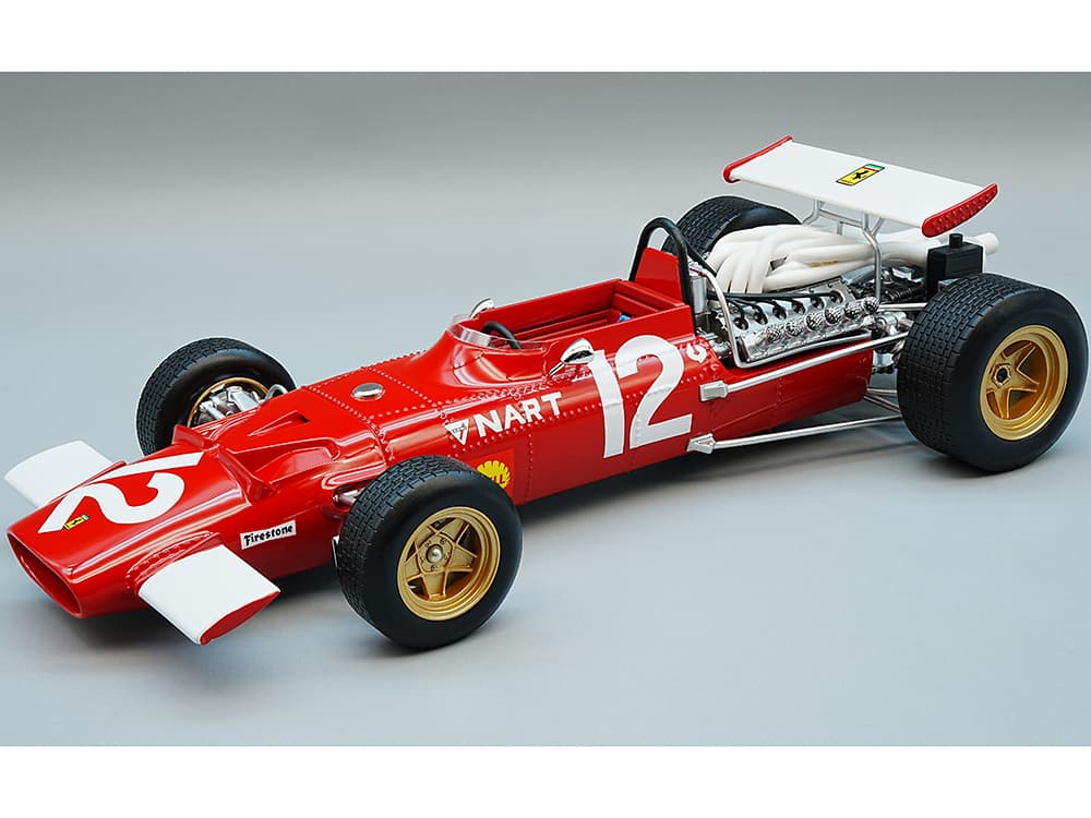 Ferrari 312 12 Pedro Rodriguez Formula One F1 "Mexican GP" (1969) "Mythos Series" Limited Edition to 135 pieces Worldwide 1/18 Model Car by Tecnomode
