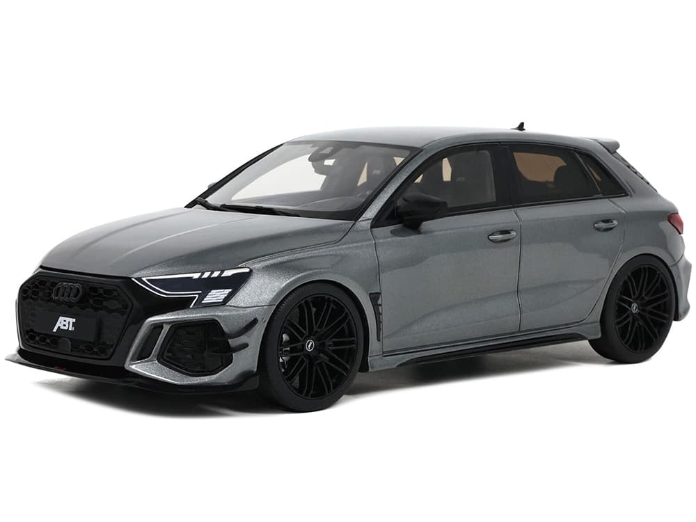 Audi ABT RS3-R Daytona Gray Metallic 1/18 Model Car by GT Spirit