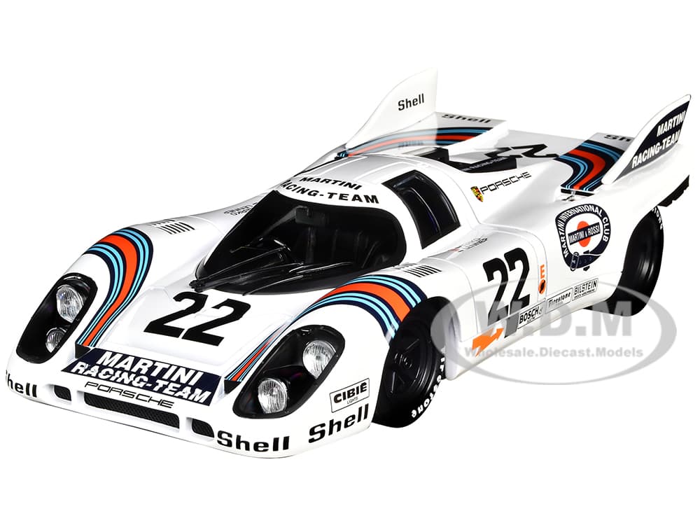 Porsche 917K 22 Helmut Marko - Gijs van Lennep Winner 24 Hours of Le Mans (1971) 1/18 Diecast Model Car by Norev