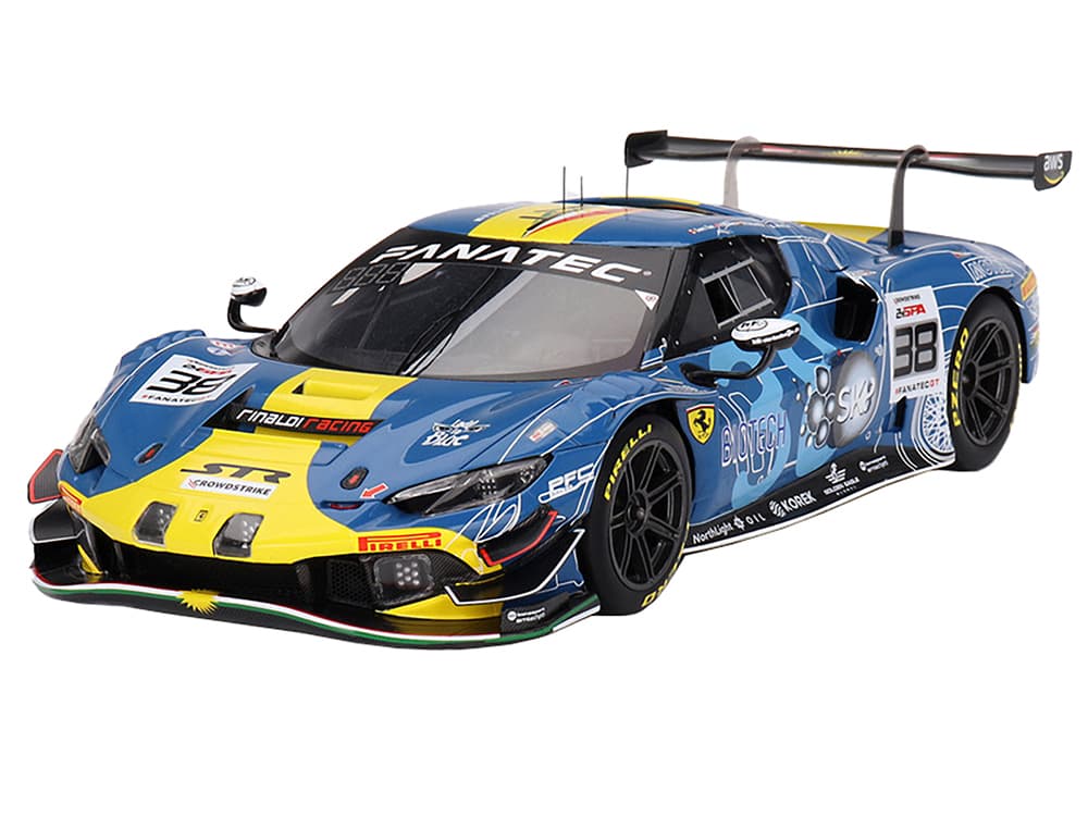 Ferrari 296 GT3 38 Jon Miller - Samantha Tan - Isaac Tutumlu - Leonard Weiss "ST Racing with Rinaldi" "24 Hours of Spa" (2023) "Competition Series" 1