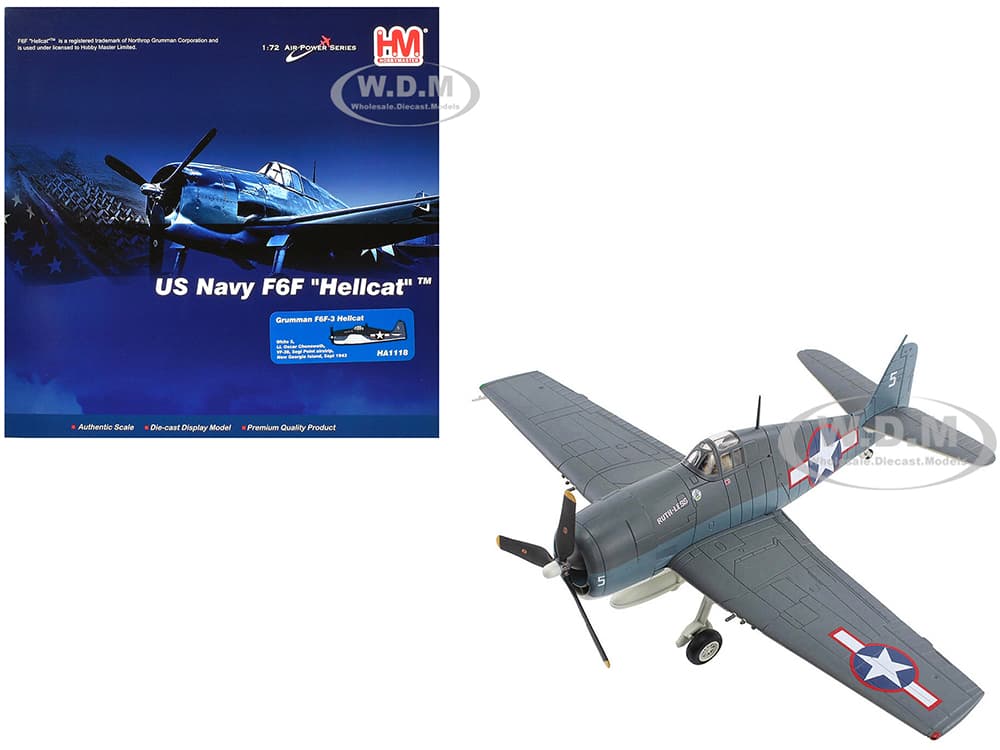 Grumman F6F-3 Hellcat Fighter Aircraft "Ruth-Less Lt. Oscar Chenoweth VF-38 Segi Point Airstrip New Georgia Island" (1943) United States Navy "Air Po