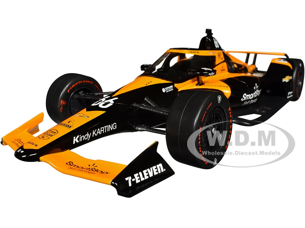 Dallara IndyCar 66 Tony Kanaan "SmartStop Self Storage" Arrow McLaren "Final Indianapolis 500 Start" "NTT IndyCar Series" (2023) 1/18 Diecast Model C