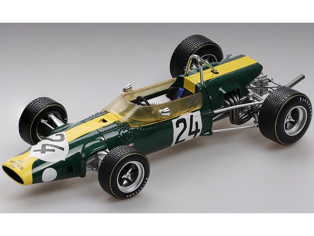 Lotus 48 24 Jackie Oliver Formula One F1 "German GP" (1967) "Mythos Series" Limited Edition to 40 pieces Worldwide 1/18 Model Car by Tecnomodel