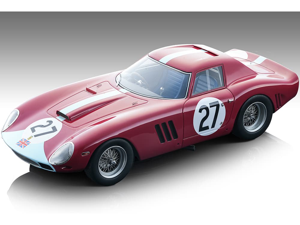 Ferrari 250 GTO 27 Innes Ireland "Tourist Trophy" (1964) "Mythos Series" Limited Edition to 40 pieces Worldwide 1/18 Model Car by Tecnomodel