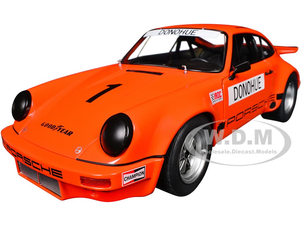 Porsche 911 RS 3.0 1 Mark Donohue Winner "IROC Daytona" (1974) "Competition" Series 1/18 Diecast Model Car by Solido