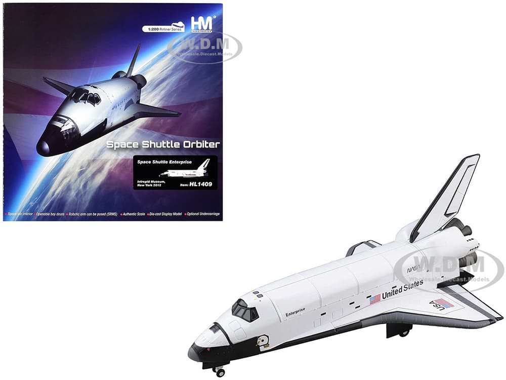 NASA Space Shuttle Enterprise "Intrepid Museum New York" (2012) "Airliner Series" 1/200 Diecast Model by Hobby Master