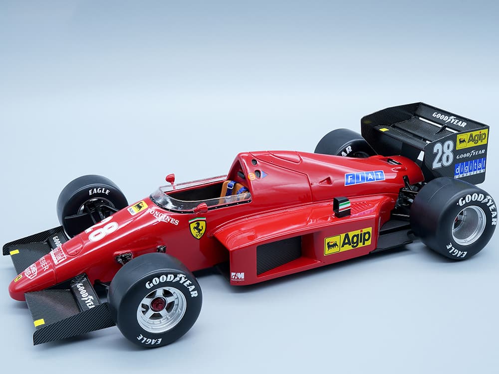 Ferrari F1/86 28 Stefan Johansson Formula One F1 "Brazilian GP" (1986) Limited Edition to 170 pieces Worldwide "Mythos Series" 1/18 Model Car by Tecn