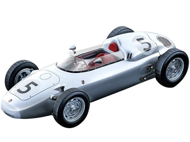 Porsche 718 F2 5 Hans Hermann Solitude GP Grand Prix (1960) "Mythos Series" Limited Edition to 120 pieces Worldwide 1/18 Model Car by Tecnomodel