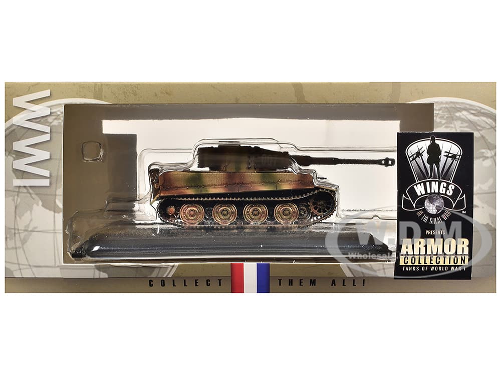 Germany Tiger I Tank "007" German Army "Armor Collection" Series 1/72 Model by Wings of the Great War