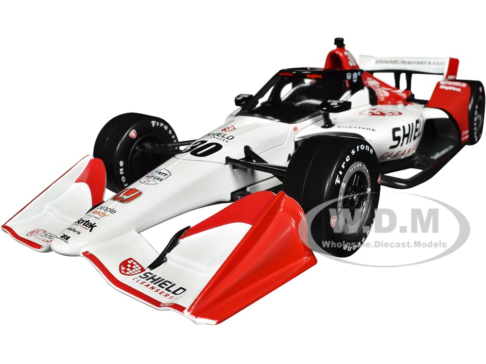 Dallara IndyCar 30 Christian Lundgaard "Shield Cleansers" Rahal Letterman Lanigan Racing (Road Course Configuration) "NTT IndyCar Series" (2022) 1/18
