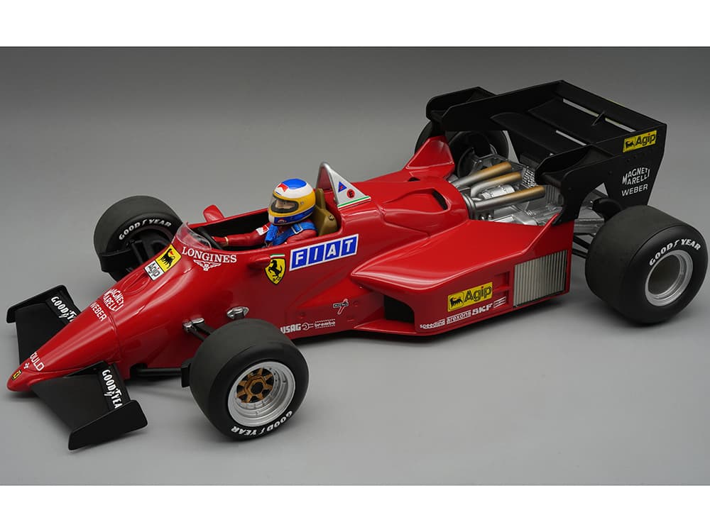 Ferrari 126 C4-M2 Michele Alboreto Formula One F1 World Championship "Presentation Version" (1984) with Driver "Mythos Series" Limited Edition to 40